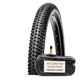 Комплект покришка 14×2.125 + камера 14×1.95/2.1255 A/V для детского велосипеда резина с протектором "Ежик" для города и грунта - изображение 3