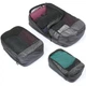 Комплект чохлів Lifeventure Ultralight Packing Cubes Black (100089229) - изображение 2
