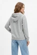 Кофта женская однотонная светло-серого цвета Fashion размер 44-48 (216024) - изображение 3
