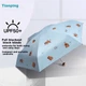 Зонт Tiantangshan с защитой от УФ-излучения пятисекционный Capri Water Blue - изображение 4