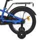 Велосипед детский Profi MB 16012-1 PRIME, стальная рама, надувные резиновые колеса 16", синий - изображение 5