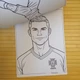 Раскраска Криштиану Роналду Cristiano Ronaldo А4 набор 3 шт (29939) - изображение 3