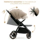 Коляска Kinderkraft Mitzy Linen Beige (KSMITZ00BEG0000) (5902533924356) - зображення 7