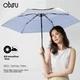 Зонт от солнца Obsu с UV-защитой UPF50+ белый - изображение 4
