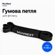 Гумова петля чорна 11-22 кг MuvNext — для спорту і фітнесу - зображення 1