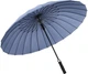 Парасолька автоматична MAYDU Core Long Handle 24 ребра смог-синій (M7003) - зображення 2