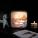Декоративный деревянный LED-ночник «Несокрушимое Сердце» EnjoyTheWood, тёплая подсветка - изображение 1