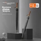 Зонт MAYDU RAIN AUTO автоматический с длинной ручкой 112 см тёмно-синий (M8001) - изображение 4