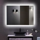 Зеркало настенное с LED подсветкой Кортни LPR2Fo 80x60 см (203060-80) - изображение 1