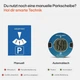 Електронний паркувальний диск для авто OOONO P-DISC NO1 автоматичний цифровий дисплей синій (SKU-157) - изображение 3