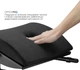 Регулируемая подставка для ног OfficePro Black (FR960B) - изображение 8