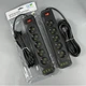 Сетевой удлинитель 2м на 5 розеток + 3USB + Type-C UA Power F25U сетевой фильтр с USB 63258 - изображение 9