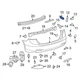 Крепление заднего бампера Toyota Venza 2009-2015, правое, AVTM, 521570T010, 187027964 - изображение 2