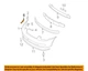 Кріплення переднього бампера Hyundai Accent 2006-2010, ліве, AVTM, 865911, 183214931 - зображення 3