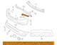 Крепление переднего бампера Subaru Forester 2008-2012, левое, AVTM, 57707SC050, 186717931 - изображение 3
