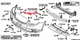 Крепление переднего бампера AVTM&nbsp;Subaru Legacy/Outback 2009-2014 правое (под фарой) 57707AJ220, 186729932 - изображение 2