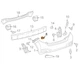 Кріплення заднього бампера Toyota Yaris 2011-2014, ліве, під ліхтарем, AVTM, 521560D040, 187028963 - зображення 2