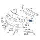 Кріплення переднього бампера AVTM Toyota Corolla 2007-2013 праве 5211502170, 187015932 - зображення 2