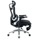 Крісло офісне з підставкою для ніг Sihoo DORO C300L Mesh Black - зображення 12