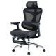 Крісло офісне з підставкою для ніг Sihoo DORO C300L Mesh Black - зображення 15