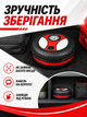 Автомобильный компрессор для шин 12 В 260 PSI 18 атм с манометром в форме колеса 18×18×8 см (49676092) - изображение 5