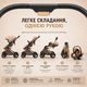Универсальная детская коляска 3в1 хаки - изображение 5