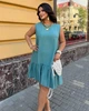 Женское платье льняное мятное 56-60 р1357.234 - изображение 2