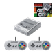 Набор Консоль Nintendo SNES Classic Mini CLV-301 Europe Light Grey + 21 Встроенная Игра + Коробка Б/У + Геймпад Проводной 2шт - изображение 1