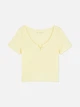 Топ Primark жовтий NRFYW971 XS - зображення 5