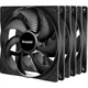 Комплект корпусных вентиляторов be quiet! Pure Wings 3 PWM 140 мм 1200 об/мин 3 шт. Black (BL139) - изображение 1