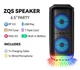 Портативная Bluetooth-колонка SPS ZQS6227 с функцией караоке и цветной подсветкой 10376 - изображение 5