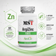 Комплекс MST ArgiZinc Forte 60 caps, мст АргиЦинк Форте 60 капсул, цинк 25 мг - изображение 1