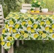 Скатерть ARDESTO Sicilian lemons 120х140 см полиэстер зеленый (ART07LM) - изображение 5