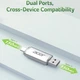 USB Flash Acer UT300 32GB Dual Drive USB-C & USB-A USB 3.2 Gen1, Retail (BL.9BWWA.588) - изображение 2
