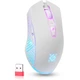 Мишка Defender Pandora GM-502, бездротова, ігрова, 7кн., 3200 dpi., 500 mAh, біла (52502) - зображення 3