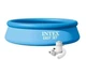 Детский надувной круглый бассейн Intex 28122 305х76 см Easy Set ПВХ открытый синий (21-9-28122) - изображение 1