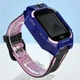 Дитячий розумний смарт-годинник для хлопчика Smart Watch C002 Kids із сімма карткою камерою й GPS фіолетовий - зображення 1