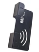 Подставка для роутера Wi-Fi серая вертикальная металлическая, короб настенный держатель маршрутизатора на стену, универсальная полка под роутер WiFi 275х150х55 мм крепление органайзер под вайфай свич модем - изображение 11