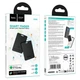 Брелок Hoco E102 Nida Dual card type anti-lost device 100 mAh Розумний пошуковий GPS-трекер Apple Find My/Android HUB для iOS та Android Чорний - изображение 2