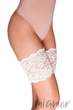Бандалетки на бедра кружевные Panna Bands Lace BDL002 (2 пары) 3XL Белый - изображение 1