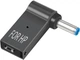 Переходник для зарядки ноутбука HP Type-C на DC (4.5x3.0 мм) PD 100W Триггер для повербанка (Синий носик) (0162/4530hp) - изображение 1
