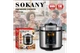 Мультиварка-скороварка с чашей с антипригарным покрытием 1000Вт 7л Sokany SK-07055 (12) - изображение 5