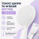Силіконова масажна насадка для обличчя сумісна з електричними щітками Philips click-on, білий - изображение 2