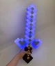 Меч игрушечный световой в стиле Minecraft 55 см с подсветкой и звуковыми эффектами - изображение 3