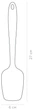 Кухонная лопатка Vinzer Culinary 27 см 50672 - изображение 3