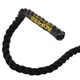 Скакалка канат утяжеленная для кроссфита, бокса, ММА Aopi Extra Thick 2528 длина 2,8м диаметр 25мм - изображение 5
