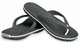 Чоловічі в'єтнамки Крокбенд Чорні Crocs Crocband Flip Flop Black (41-42, чорний) - изображение 1