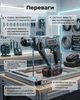 Аккумуляторный перфоратор синий BOXER SR-146 SDS+ 20,4 В с мягкой рукояткой 2 аккумулятора кейс и насадки - изображение 4