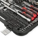 Набор инструмента 1/2",1/4",3/8" 219 шт с битами PROFI Тайвань Storm INTERTOOL - изображение 4