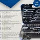 Набор инструмента 1/2",1/4" 82 шт с битами, ключами Scheppach - изображение 5